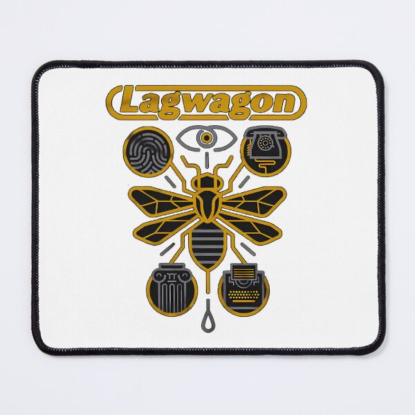 Item preview, Lagwagon Rock Yellow Icons Bee designed and sold by Bluwum.