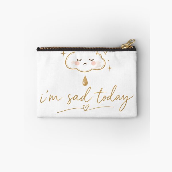 Item preview, I’m Sad Today | Cute Cloud Minimalist Design designed and sold by CalmMandala.