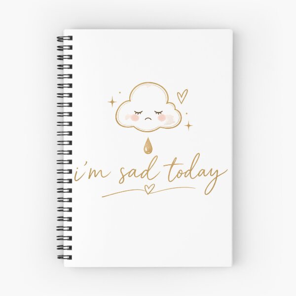 Item preview, I’m Sad Today | Cute Cloud Minimalist Design designed and sold by CalmMandala.