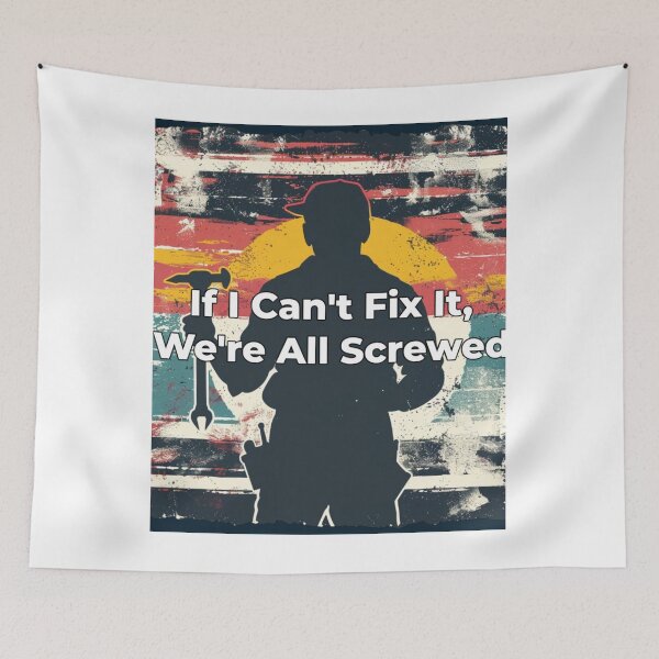 Item preview, Vintage Retro Mechanic Garage Sunset Fixer Gift T-Shirt designed and sold by TrendyGalaxy.