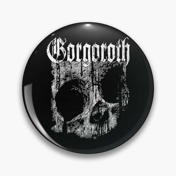 Item preview, Gorgoroth Black Metal Skull Corpsepaint designed and sold by Bluwum.