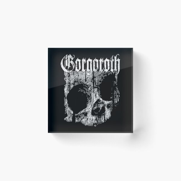 Item preview, Gorgoroth Black Metal Skull Corpsepaint designed and sold by Bluwum.