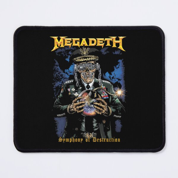 Item preview, Megadeth Symphony of Destruction Military Skull General designed and sold by Bluwum.