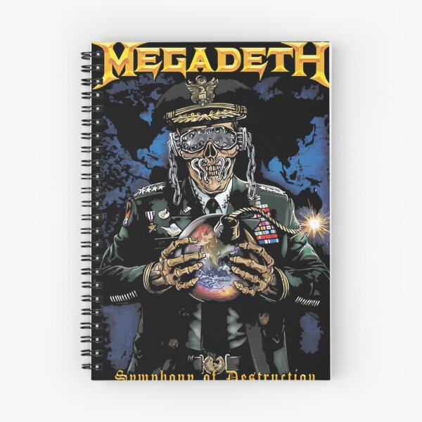 Item preview, Megadeth Symphony of Destruction Military Skull General designed and sold by Bluwum.