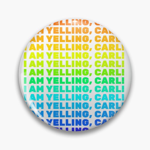 Item preview, Princess Donut I AM YELLING, CARL. Solid rainbow chunky bubble text designed and sold by FrenchieBoops.