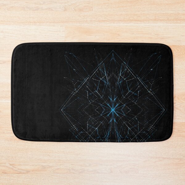 Item preview, Urban Geometry Black White Blue designed and sold by emmanuelsilve.