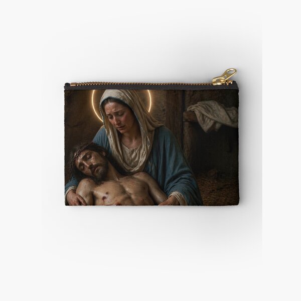 Item preview, Pietà — Our Lady of Sorrows designed and sold by Kutji.Sacred.Art.