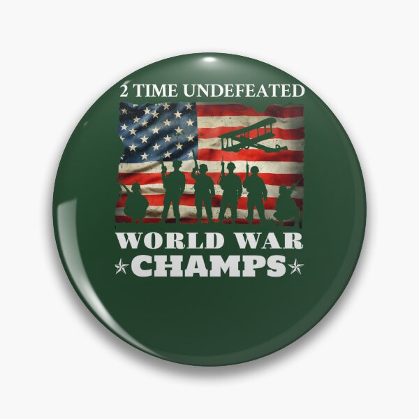 Item preview, 2 Time Undefeated World War Champs Memorial Day American Flag 257 designed and sold by RottenRbCafe.