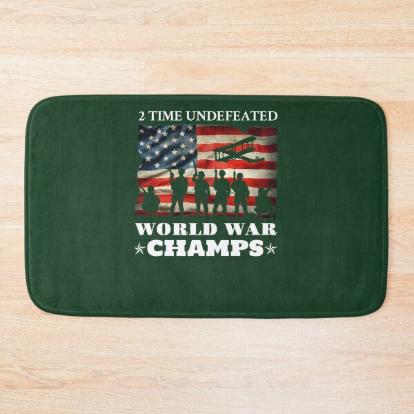 Item preview, 2 Time Undefeated World War Champs Memorial Day American Flag 257 designed and sold by RottenRbCafe.