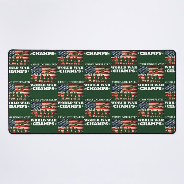 Item preview, 2 Time Undefeated World War Champs Memorial Day American Flag 257 designed and sold by RottenRbCafe.