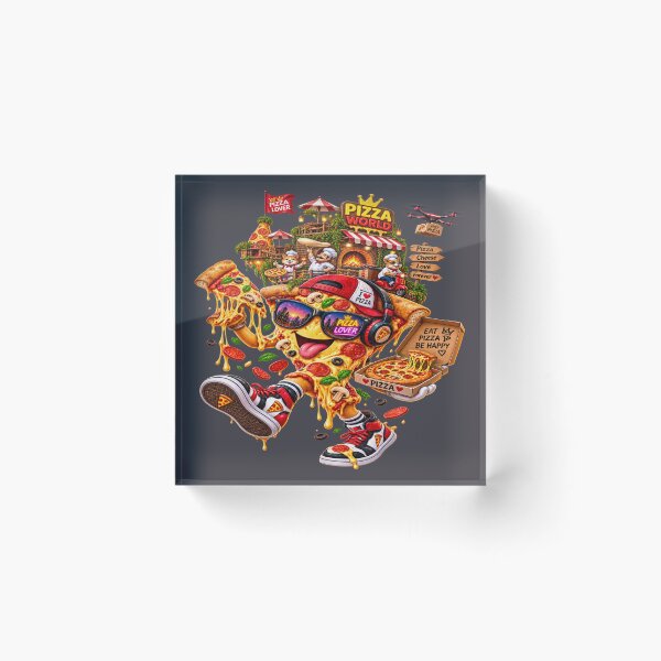 Item preview, Pizza Lover – Epic Pizza World | Funny Foodie Adventure designed and sold by DoodleWorld Studio .