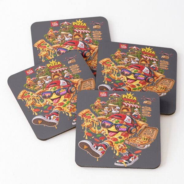 Item preview, Pizza Lover – Epic Pizza World | Funny Foodie Adventure designed and sold by DoodleWorld Studio .