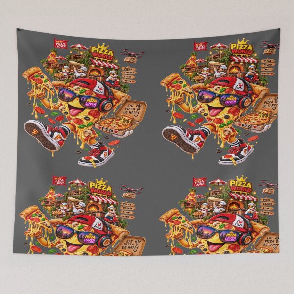 Item preview, Pizza Lover – Epic Pizza World | Funny Foodie Adventure designed and sold by DoodleWorld Studio .