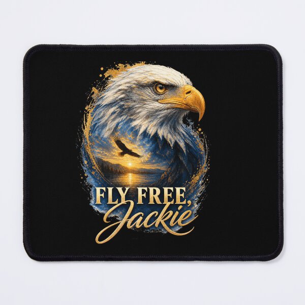 Item preview, Fly Free Jackie Big Bear Bald Eagle Memorial designed and sold by HaytamShop.