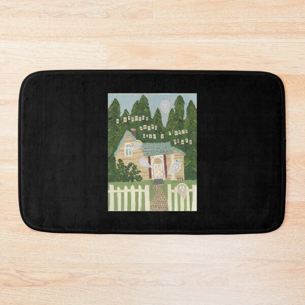 Item preview, phoebe bridgers haunted house with a picket fencepainting designed and sold by FranciscoMach1.