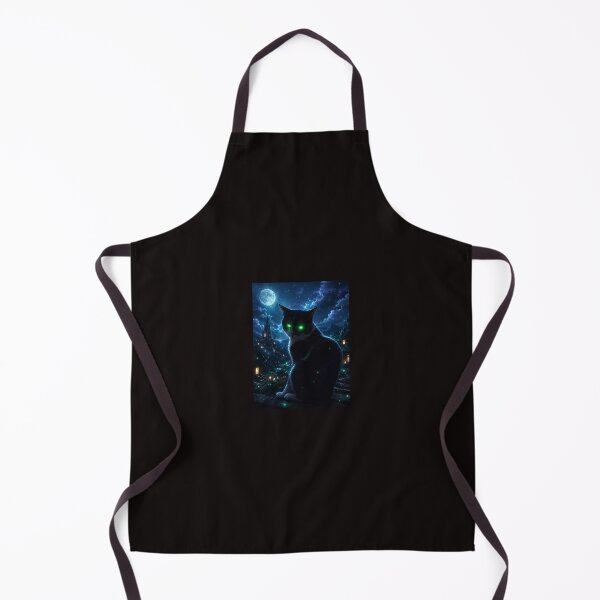 Item preview, Mystical Black Cat designed and sold by Aquamarineelle.