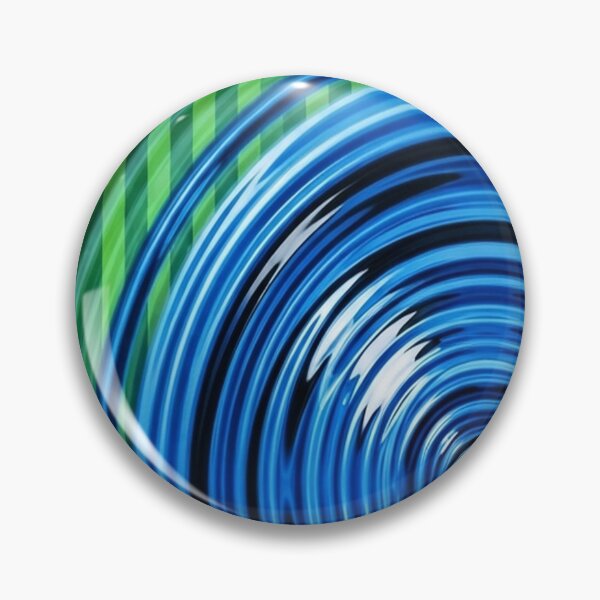 Item preview, Neon Blue Portal Water Illusion designed and sold by emmanuelsilve.
