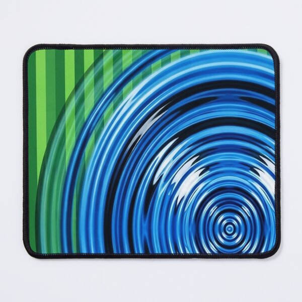 Item preview, Neon Blue Portal Water Illusion designed and sold by emmanuelsilve.