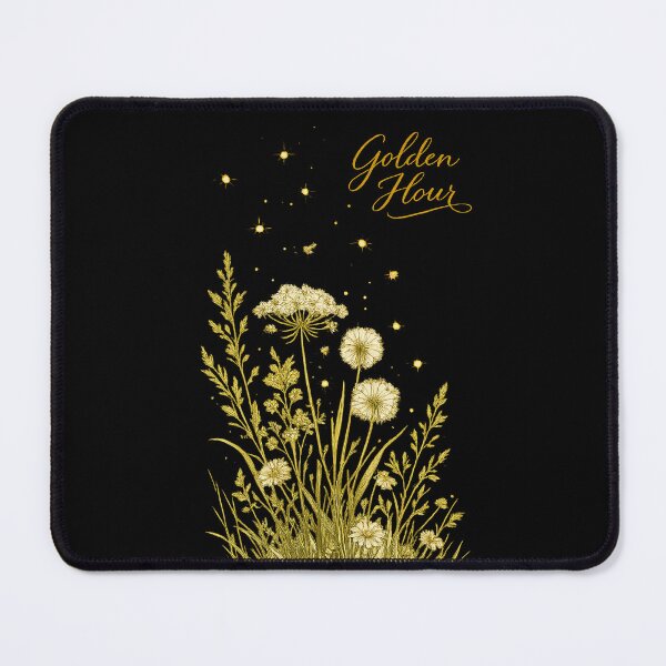 Item preview, Golden Hour Wildflower Field Nature Illustration designed and sold by Hearth & Hollow.