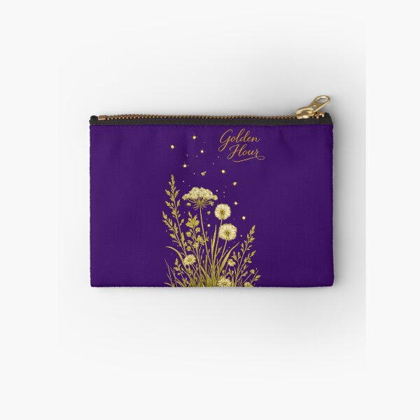 Item preview, Golden Hour Wildflower Field Nature Illustration designed and sold by Hearth & Hollow.