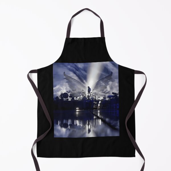 Item preview, Silhouette Drummer On Stage Angel Wings Light Reflection designed and sold by Doodlly.