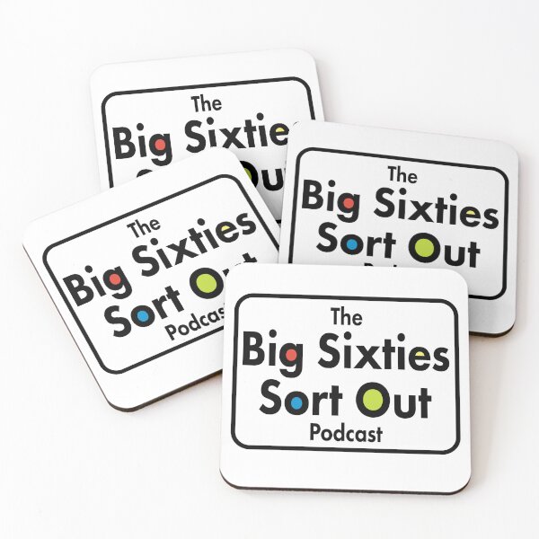 Aperçu de l'œuvre Big Sixties Sort Out Podcast Series 5 Logo Rectangle créée et vendue par The Big Beatles and Sixties Sort Out Podcast.