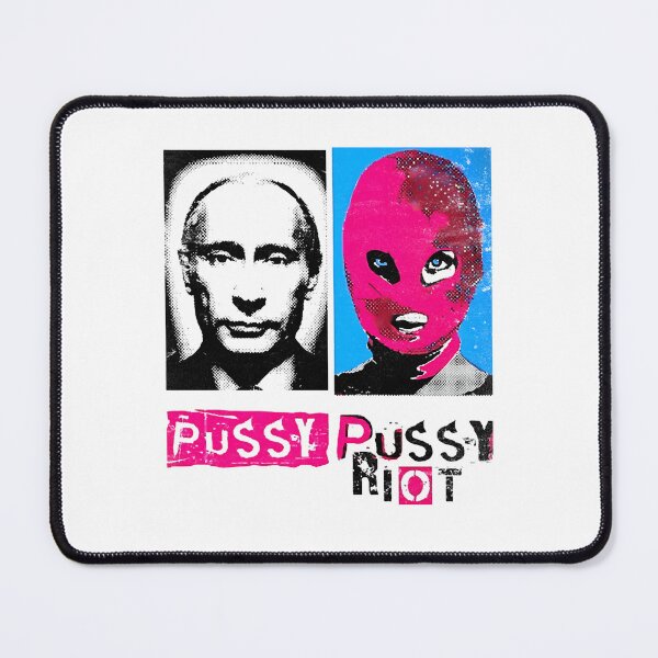 Item preview, Contrast Portrait Pink Balaclava Mask Protest designed and sold by Doodlly.