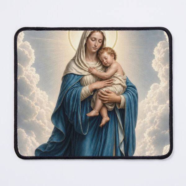 Item preview, Queen of Heaven — Madonna and Child designed and sold by Kutji.Sacred.Art.