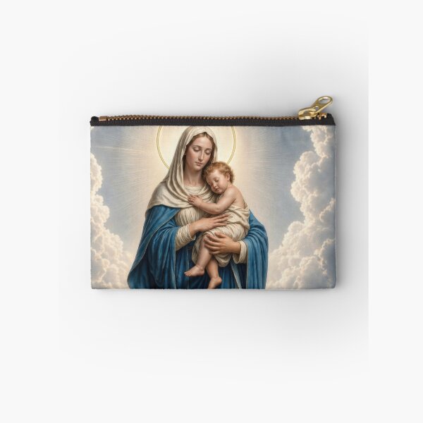 Item preview, Queen of Heaven — Madonna and Child designed and sold by Kutji.Sacred.Art.