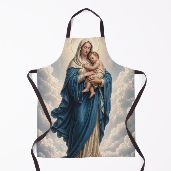 Item preview, Queen of Heaven — Madonna and Child designed and sold by Kutji.Sacred.Art.