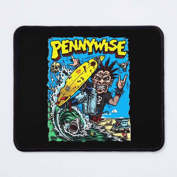 Item preview, Surfer With Spiky Hair Riding A Wave With Shark designed and sold by umarshamir.
