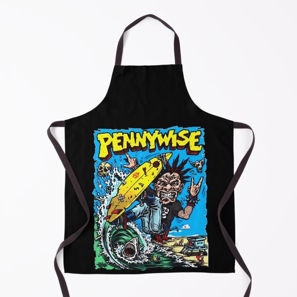 Item preview, Surfer With Spiky Hair Riding A Wave With Shark designed and sold by umarshamir.