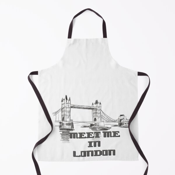 Item preview, Meet me in london - Vintage Tower Bridge travel design designed and sold by AaryaGraphics.