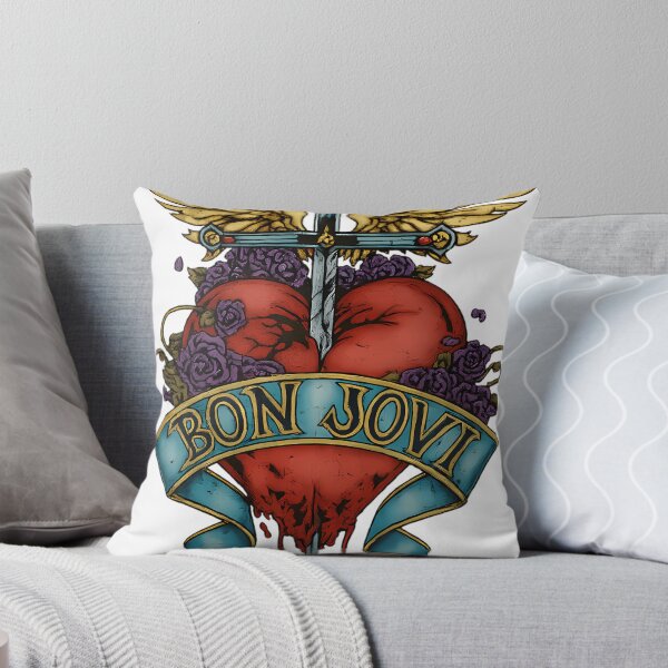 Item preview, Floral Logo Bon Jovi designed and sold by MythosBotany.