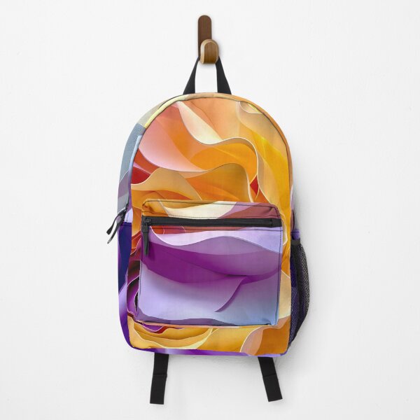 Item preview, Vibrant Spiral Flower in Purple and Yellow designed and sold by Vicky Brago-Mitchell®.