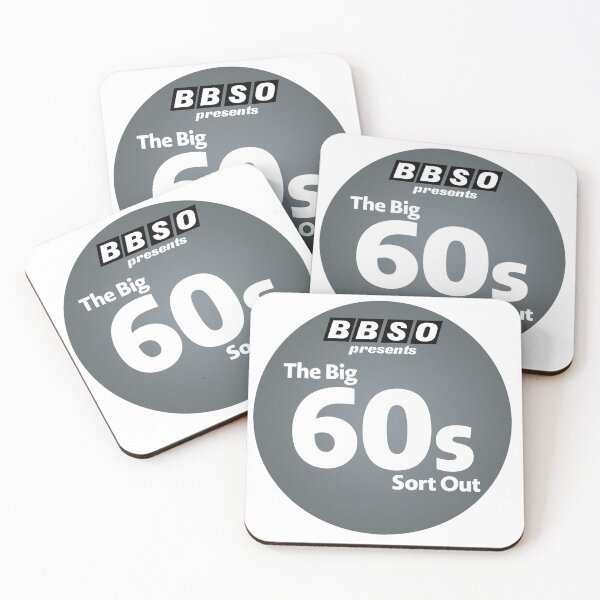 Item preview, Big Sixties Sort Out Podcast Series 4 Black and White Logo designed and sold by The Big Beatles and Sixties Sort Out Podcast.