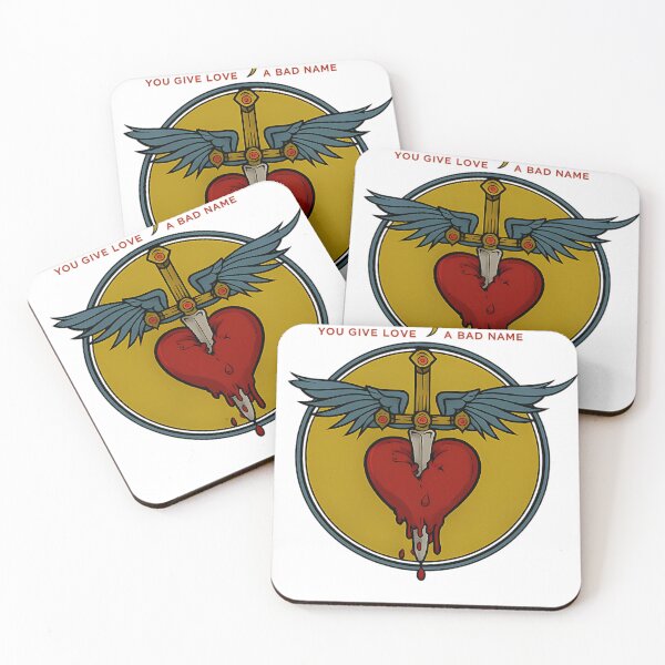 Item preview, Bon Jovi You Give Love A Bad Name designed and sold by MythosBotany.