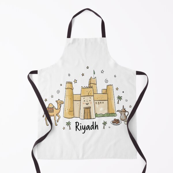 Item preview, Cute Masmak Fort Riyadh Doodle Art designed and sold by RamyGallery.