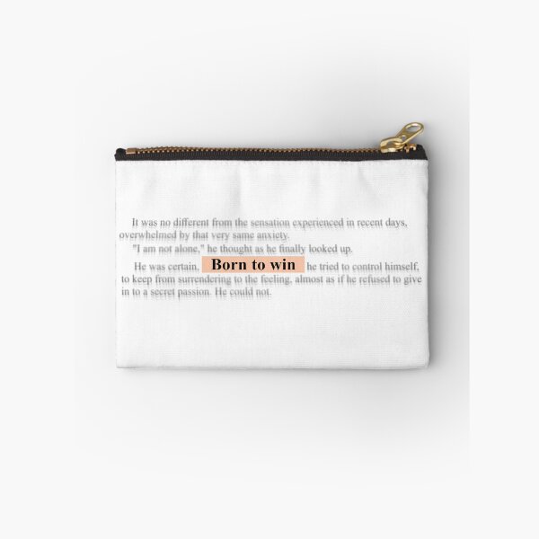 Item preview, Born To Win Aesthetic Streetwear Quote designed and sold by Vanelluna.