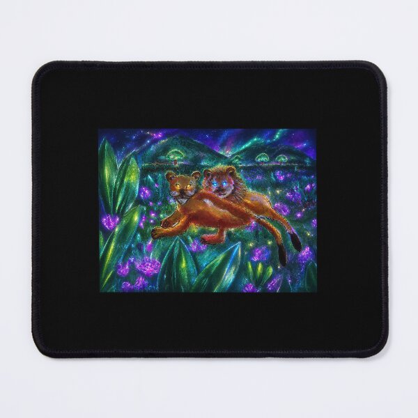 Item preview, Two Celestial Lions with Bright Luminous Eyes designed and sold by Aquamarineelle.