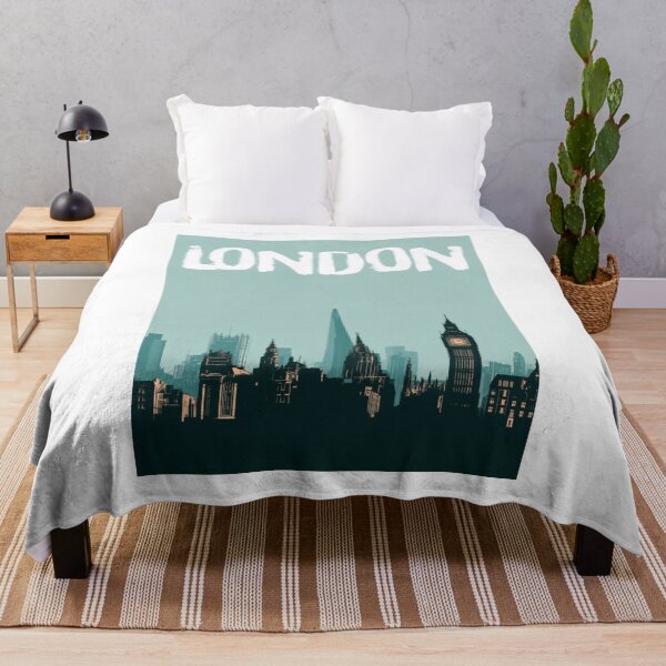 Item preview, London Skyline, Vintage Big Ben Wall Art designed and sold by MarkedArtPrints.