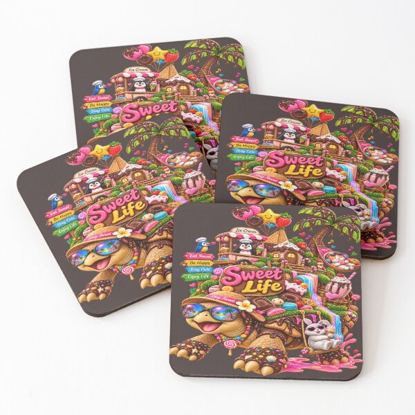 Item preview, Sweet Life – Magical Candy Paradise | Cute Dessert Fantasy designed and sold by DoodleWorld Studio .