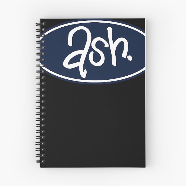 Item preview, Ash White Script In Blue Oval designed and sold by DripLoot.