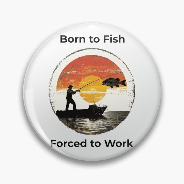 Item preview, Vintage Retro Fishing Sunset Bass Fisherman Gift T-Shirt designed and sold by TrendyGalaxy.