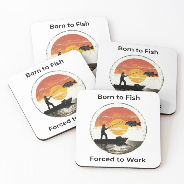 Item preview, Vintage Retro Fishing Sunset Bass Fisherman Gift T-Shirt designed and sold by TrendyGalaxy.