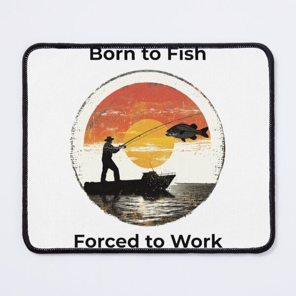 Item preview, Vintage Retro Fishing Sunset Bass Fisherman Gift T-Shirt designed and sold by TrendyGalaxy.
