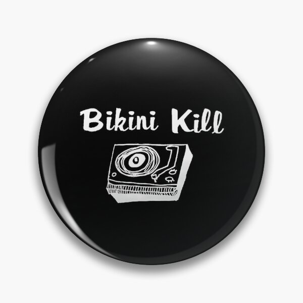 Item preview, Bikini Kill White Lettering With Turntable designed and sold by DripLoot.