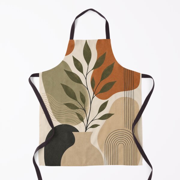 Item preview, Earthy Botanical Shapes Composition designed and sold by Zaramodo.