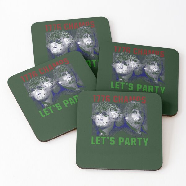 Item preview, 1776 Champs Let'S Party  Vintage Patriot Illustration 44 designed and sold by ScentBackInTime.