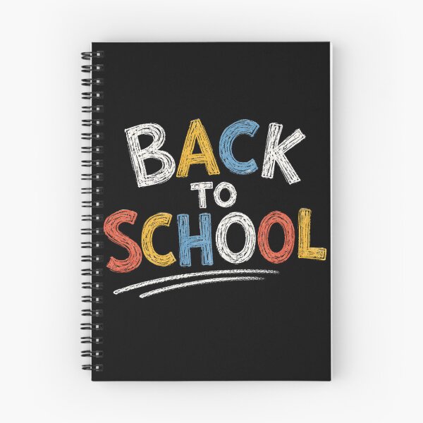 Item preview, Back To School Colorful Chalk Style Typography Design designed and sold by GibasVisuals.